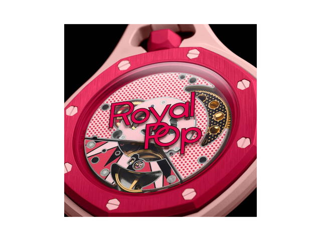 Swatch Swatch X Audemars  Royal Pop Otto Rosso Cherry Red Pink - view 3