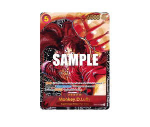 Buy One Piece Monkey.D.Luffy SR [ST01-012] Starter Deck "Straw Hat Crew" [FirstAnniversary] (EN) at Sasom – Authentic and Ready to Ship