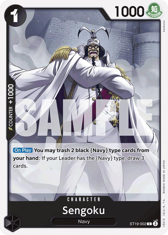 One Piece One Piece Sengoku C [ST19-002] Starter Deck "BLACK Smoker" (EN)