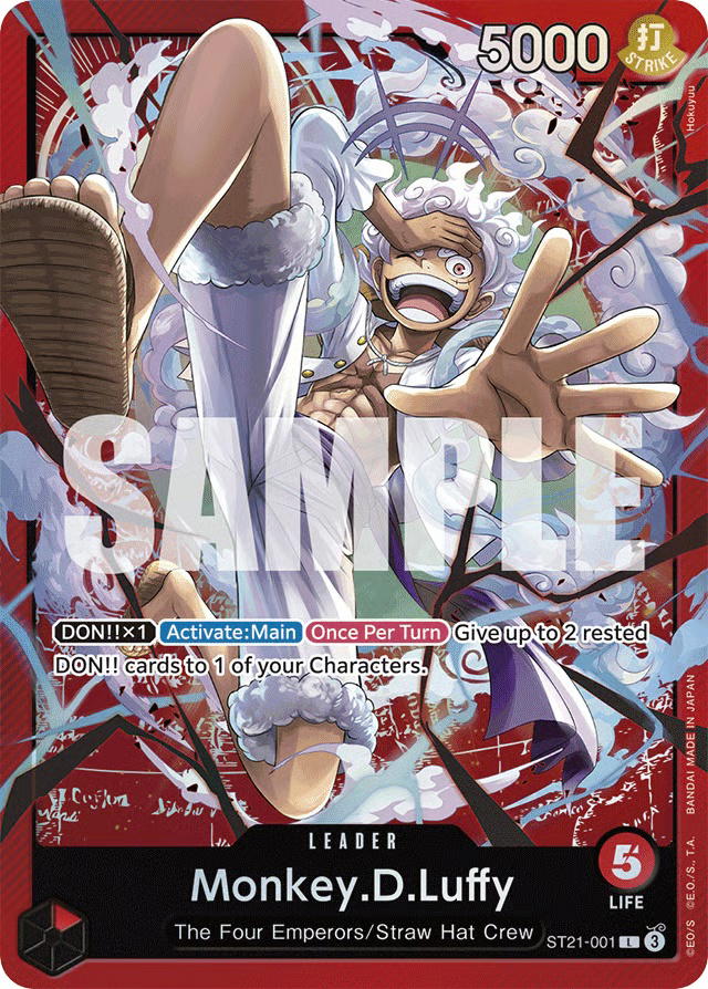 One Piece One Piece Monkey.D.Luffy L [ST21-001] Starter Deck "EX Gear 5" (EN)