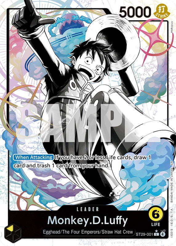 One Piece One Piece Monkey.D.Luffy L [ST29-001] Starter Deck "Egghead" [AltArt] (EN)