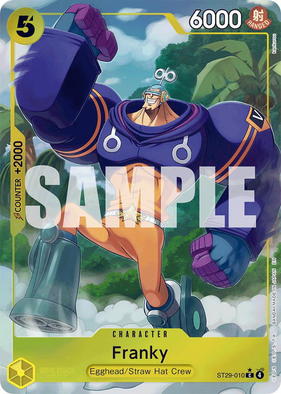 One Piece One Piece Franky C [ST29-010] Starter Deck "Egghead" [FullArt] (EN)