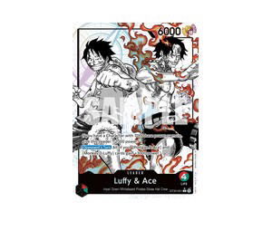 Buy One Piece Luffy & Ace L [ST30-001] Starter Deck "Luffy & Ace" [AltArt] (EN) at Sasom – Authentic and Ready to Ship