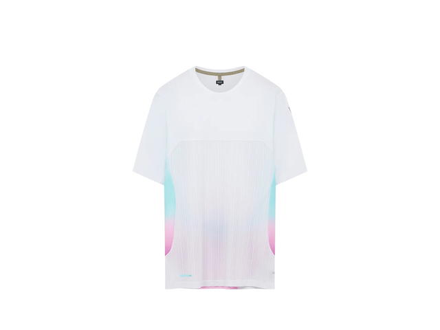 SOAR Running SOAR Running Hot Weather T White Blue Magenta - view 1