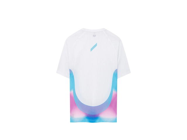 SOAR Running SOAR Running Race Tee WhiteMagenta Blue - view 2