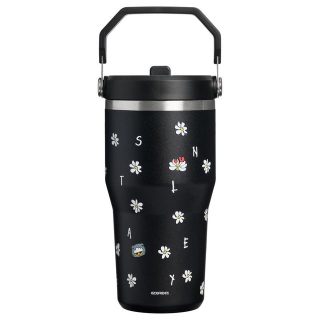 Stanley Stanley 1913 X Zo&Friends The Iceflow 2.0 Flipstraw Tumbler Black - view 3