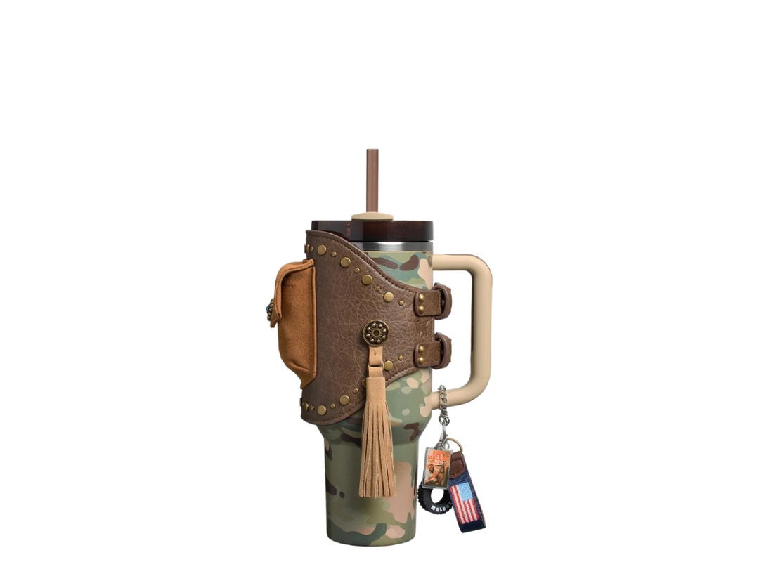 Stanley Stanley x The Post Malone Flowstate Quenche 40oz Tumbler With Pouch Belt Post Malone MultiCam