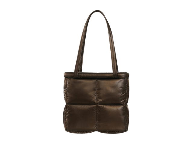 Stand Oil Stand Oil Bubble Bag Mini In Nylon-Polyester Marron - view 1