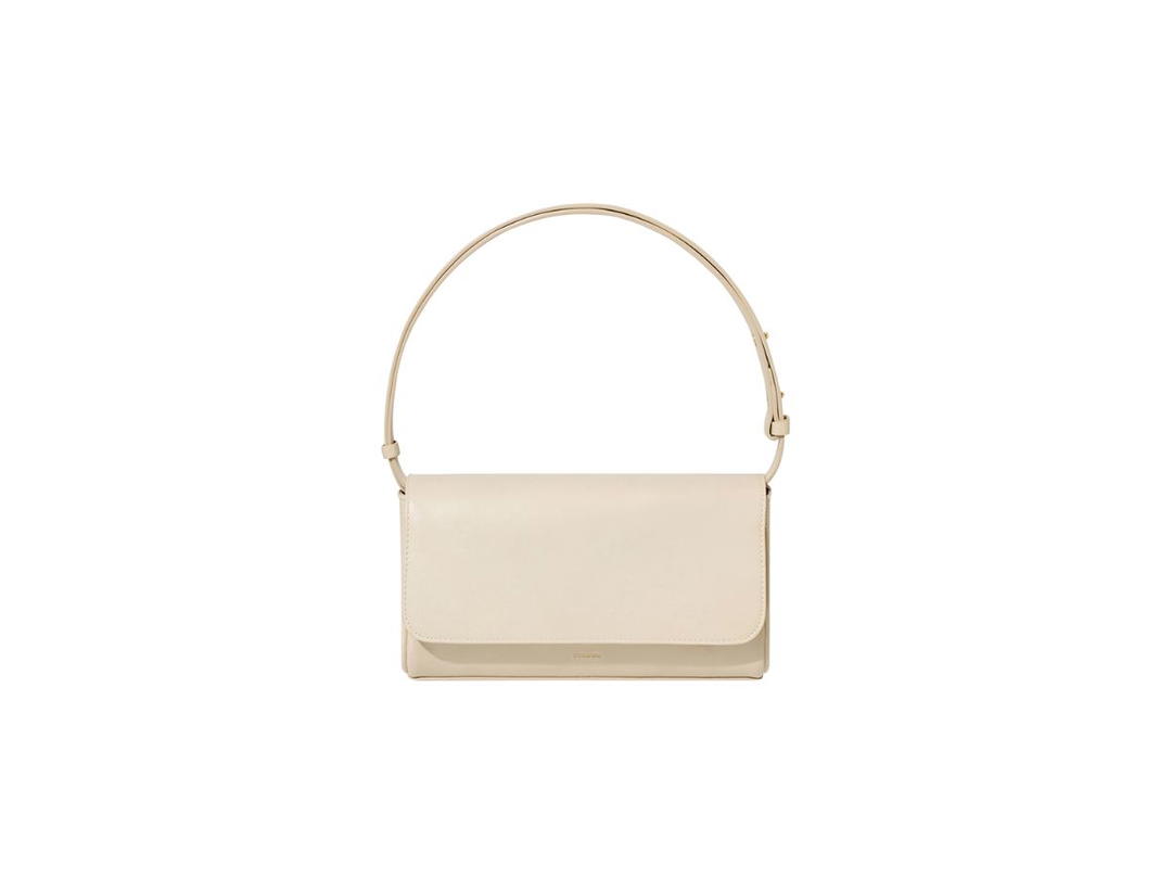 Stand Oil Stand Oil Butter Bag In Vegan Leather Vanilla