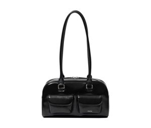 Buy Stand Oil Chubby Bag In Vegan Leather Black at Sasom – Authentic and Ready to Ship