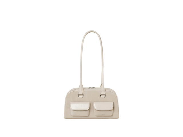Stand Oil Stand Oil Chubby Bag In Vegan Leather Cream Combi - view 1