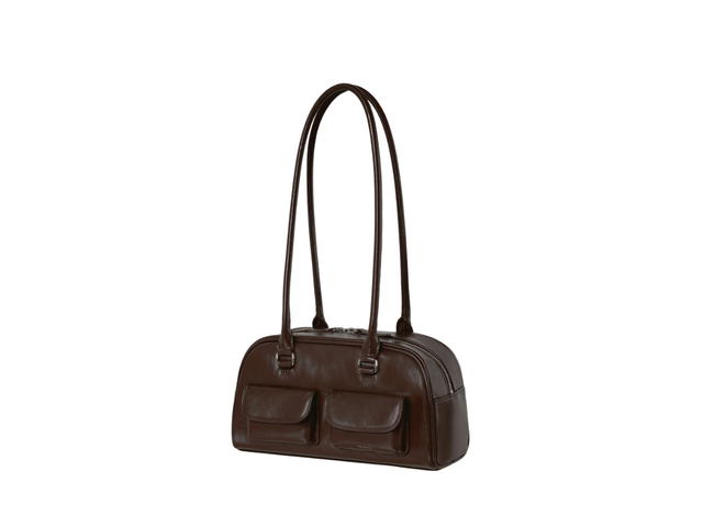 Stand Oil Stand Oil Chubby Bag In Vegan Leather Marron - view 2