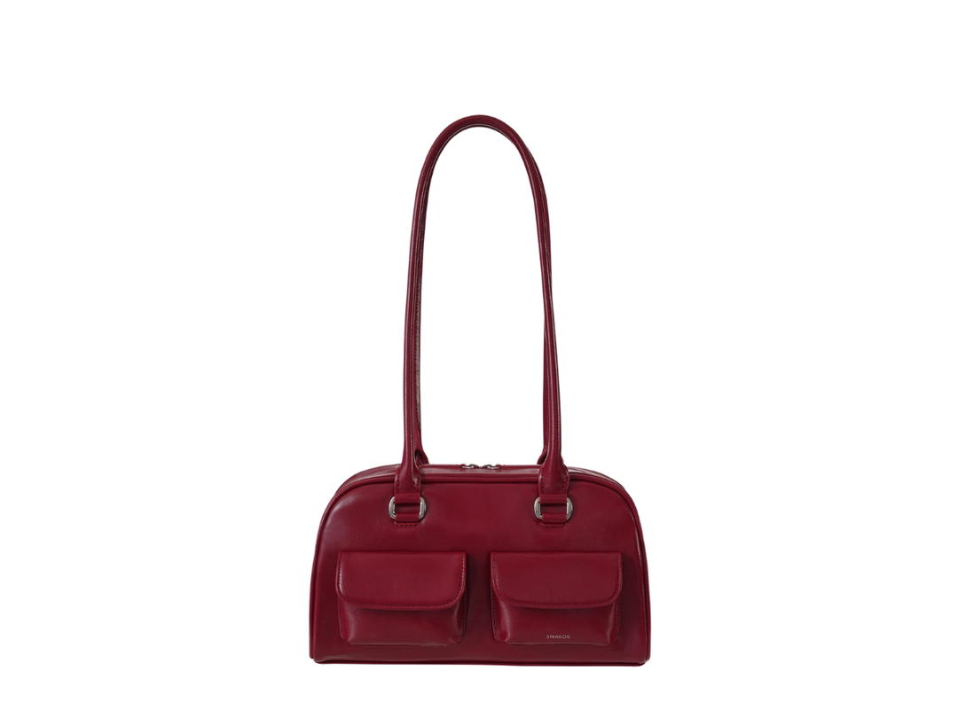 Stand Oil Stand Oil Chubby Bag In Vegan leather Red Wine