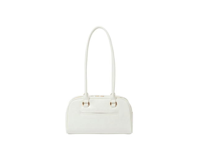 Stand Oil Stand Oil Chubby Bag In Vegan Leather With Gold Hardware White - view 3