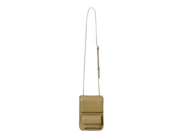 Stand Oil Stand Oil Chubby Cross Bag In Vegan Leather Mud - view 3