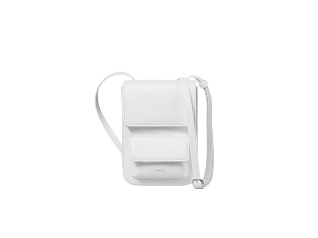 Stand Oil Stand Oil Chubby Cross Bag In Vegan Leather White - view 1