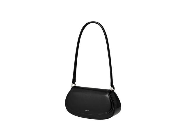 Stand Oil Stand Oil Clam Bag In Vegan Leather Black - view 2