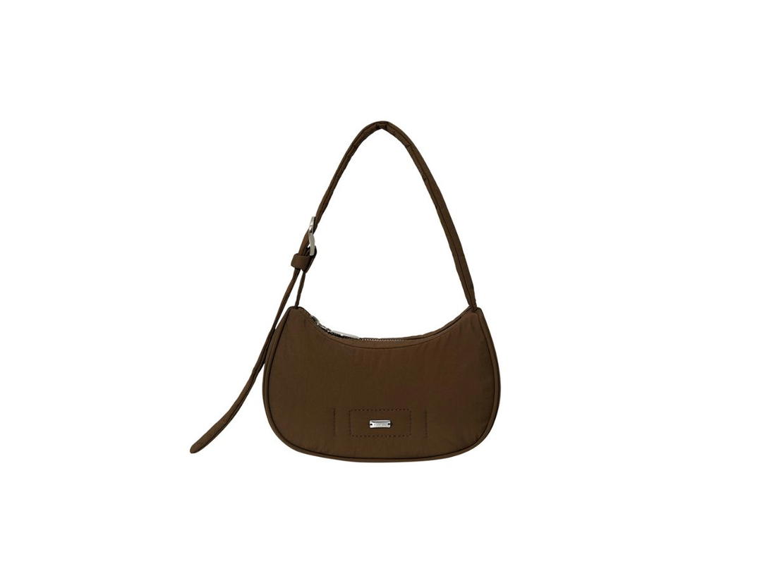Stand Oil Stand Oil Clotty Bag In Recycle Nylon Mocha