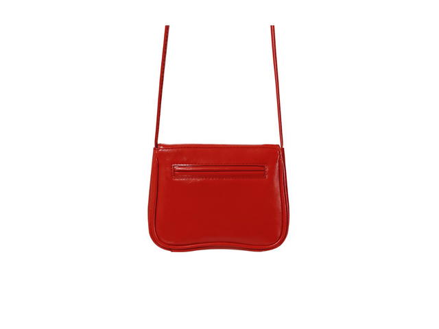 Stand Oil Stand Oil Cookie Bag In Glossy Wrinkle Material Red - view 2
