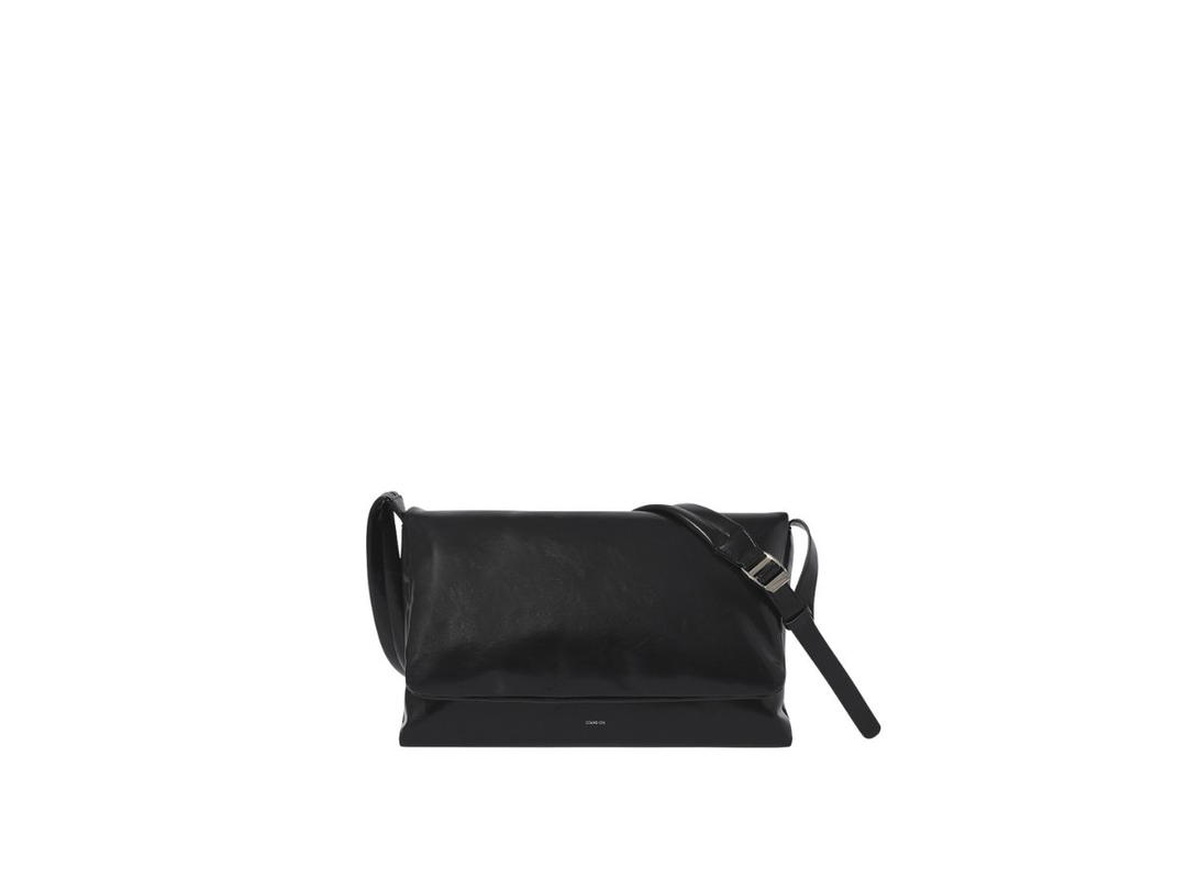 Stand Oil Stand Oil Fluffy Bag In Vegan Leather Black