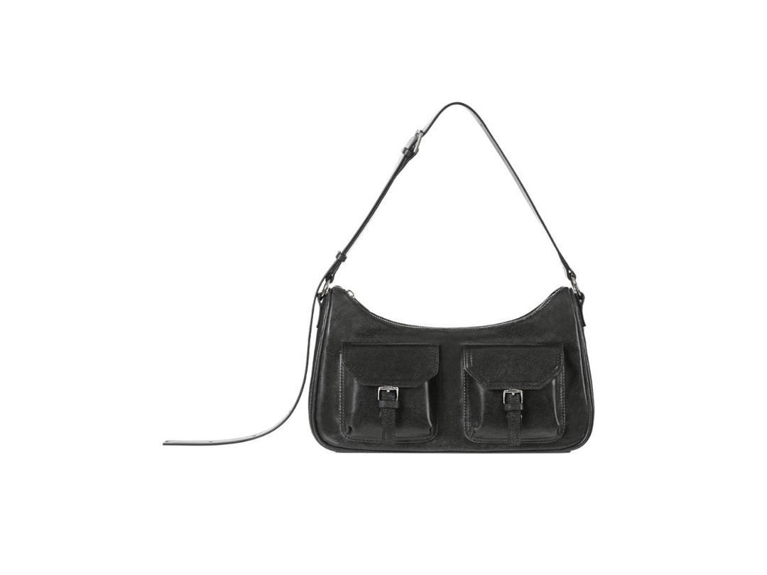 Stand Oil Stand Oil Joey Bag Mini In Vegan Leather Black