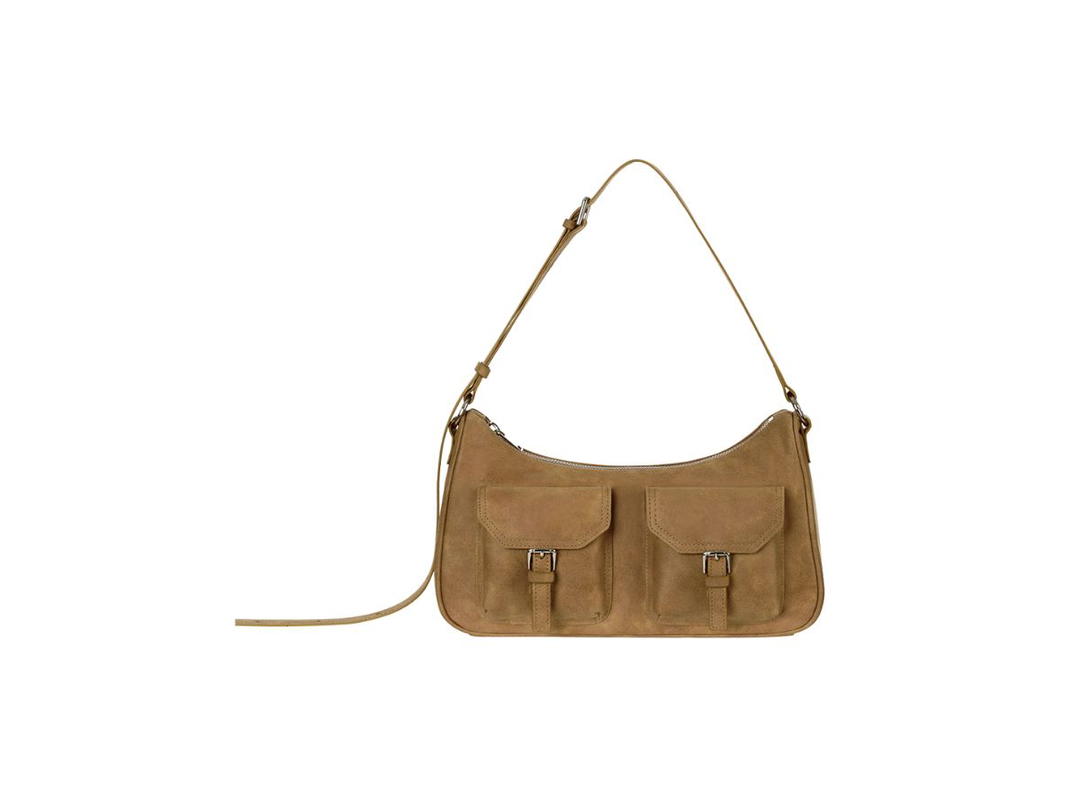 Stand Oil Stand Oil Joey Bag Mini In Vegan Leather Camel