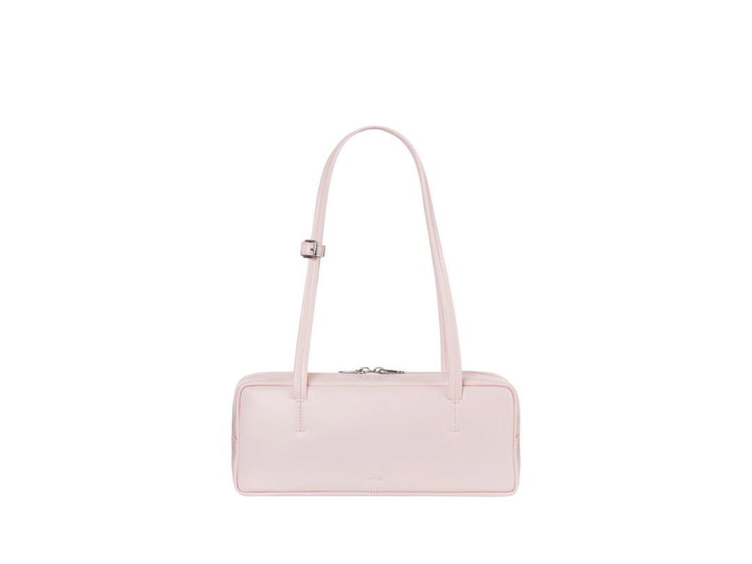 Stand Oil Stand Oil More Baguette Bag In Vegan Leather Baby Pink