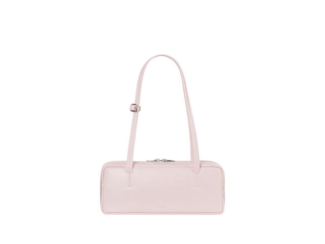 Stand Oil Stand Oil More Baguette Bag In Vegan Leather Baby Pink - view 1