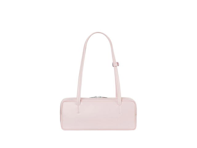 Stand Oil Stand Oil More Baguette Bag In Vegan Leather Baby Pink - view 3
