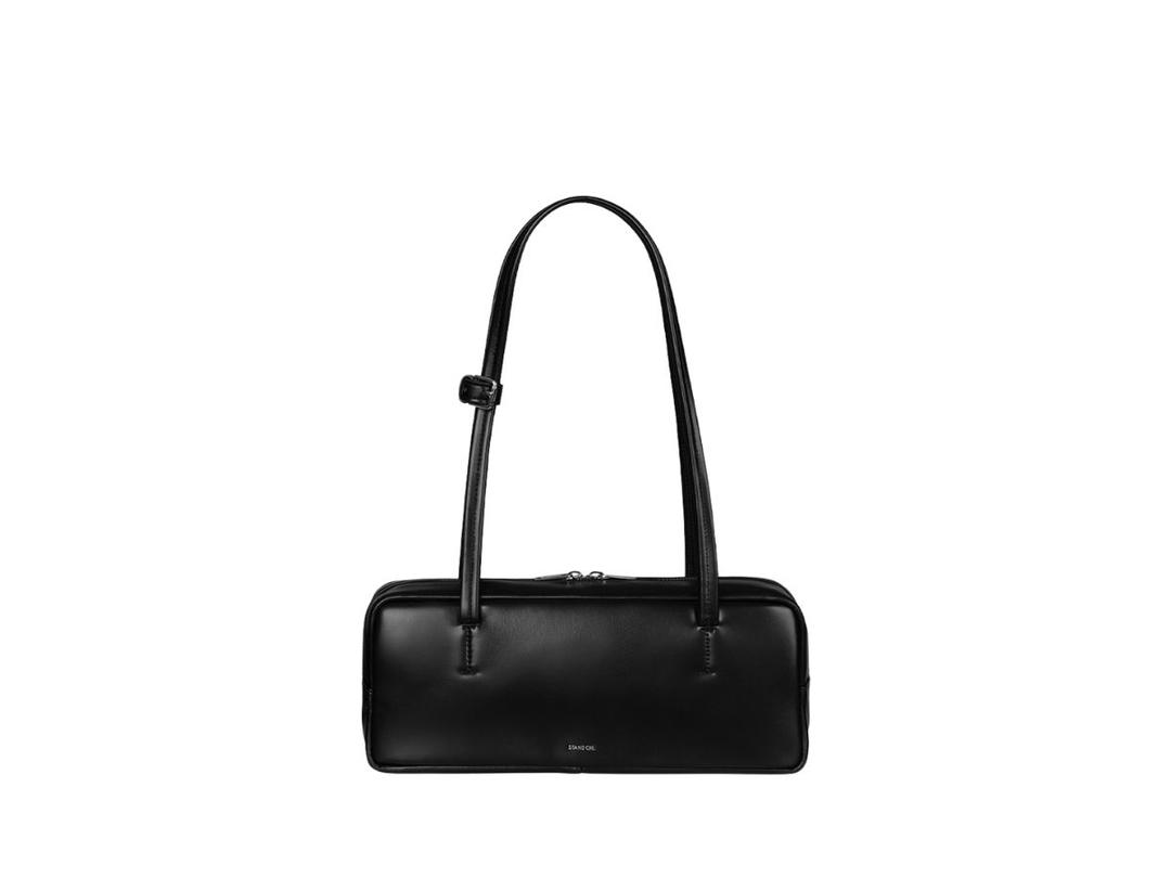 Stand Oil Stand Oil More Baguette Bag In Vegan Leather Black