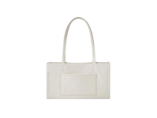 Stand Oil Stand Oil Oblong Bag In Vegan Leather Cream - view 2