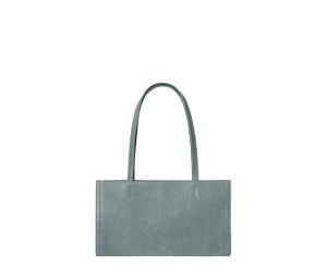 Buy Stand Oil Oblong Bag In Vegan Leather Denim Blue at Sasom – Authentic and Ready to Ship
