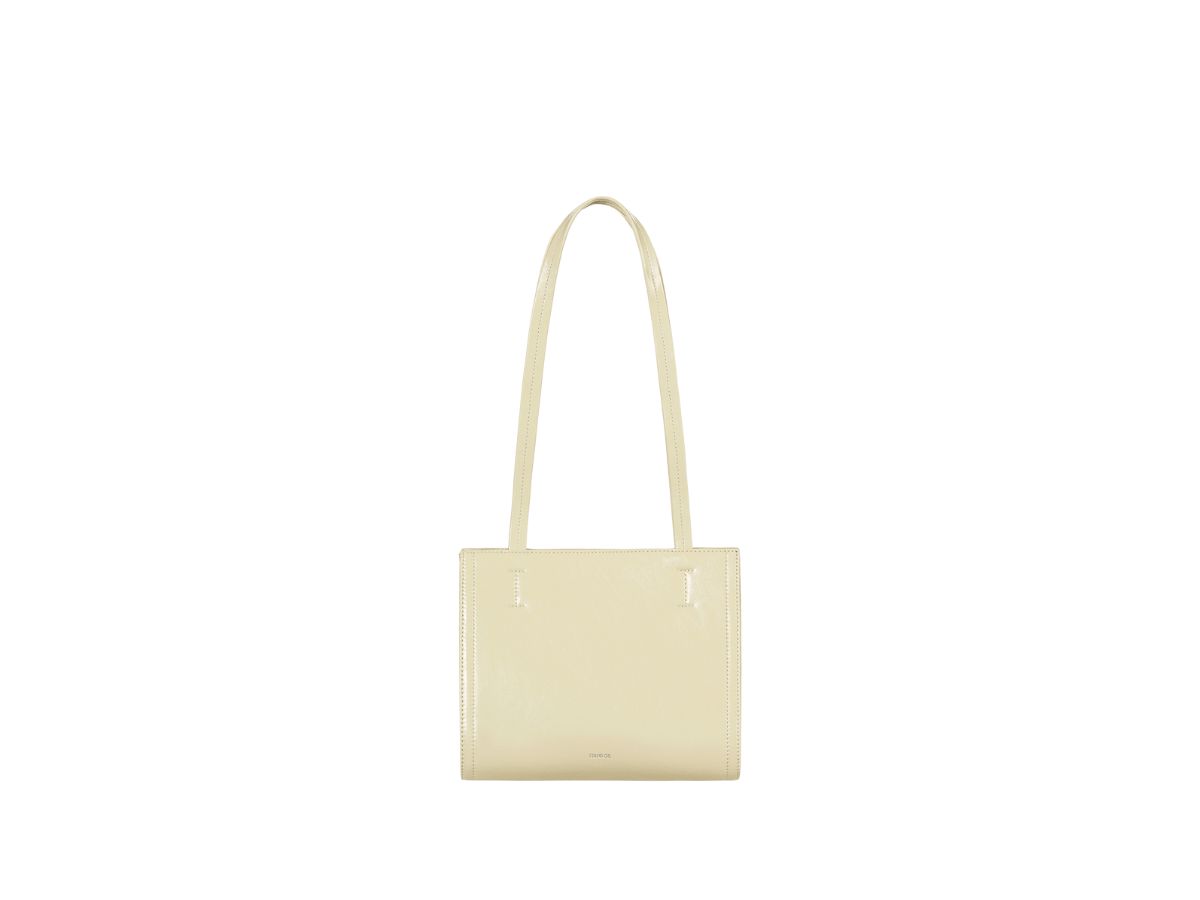 Stand Oil Stand Oil Oblong Bag Mini In Vegan Leather Butter