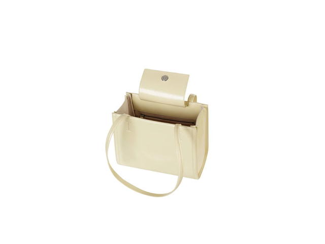 Stand Oil Stand Oil Oblong Bag Mini In Vegan Leather Butter - view 5
