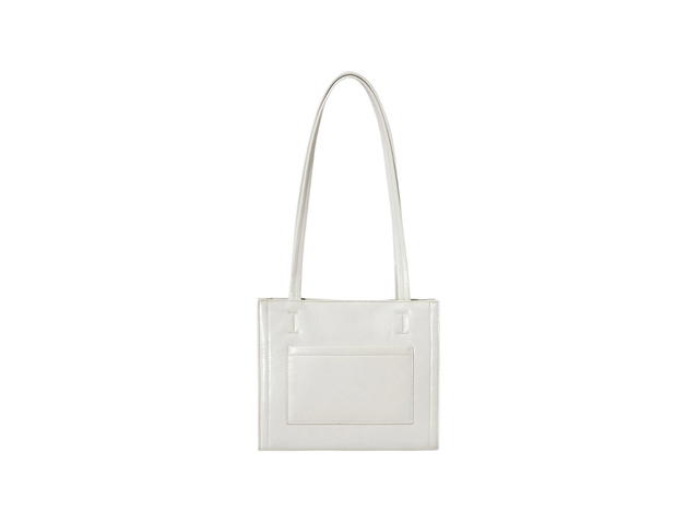 Stand Oil Stand Oil Oblong Bag Mini In Vegan Leather Cream - view 3