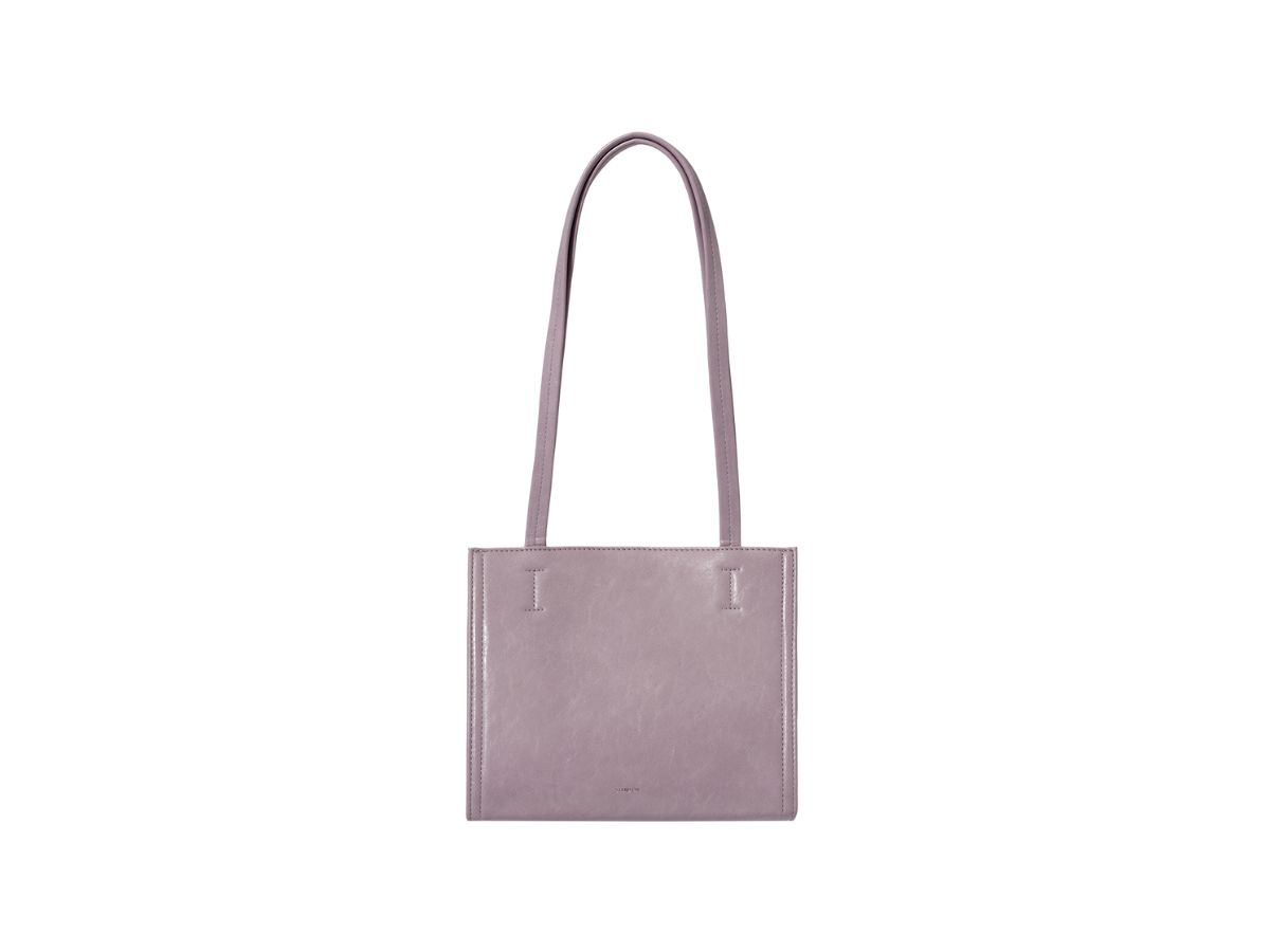 Stand Oil Stand Oil Oblong Bag Mini In Vegan Leather Lavender