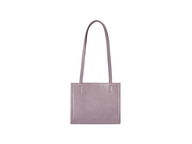 Stand Oil Stand Oil Oblong Bag Mini In Vegan Leather Lavender - view 1