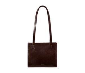 Buy Stand Oil Oblong Bag Mini In Vegan Leather Marron at Sasom – Authentic and Ready to Ship