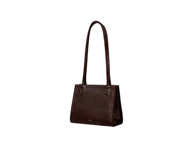 Stand Oil Stand Oil Oblong Bag Mini In Vegan Leather Marron - view 2