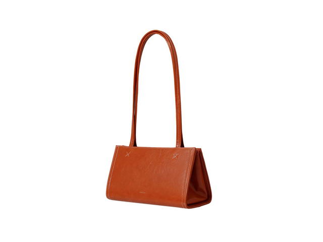Stand Oil Stand Oil Oblong Bag Tiny In Vegan Leather Carrot - view 2