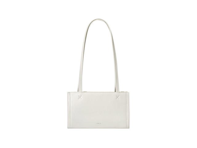 Stand Oil Stand Oil Oblong Bag Tiny In Vegan Leather Cream - view 1