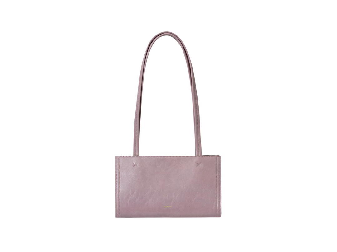 Stand Oil Stand Oil Oblong Bag Tiny In Vegan Leather Lavender