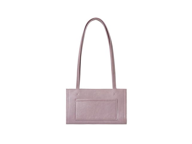 Stand Oil Stand Oil Oblong Bag Tiny In Vegan Leather Lavender - view 3
