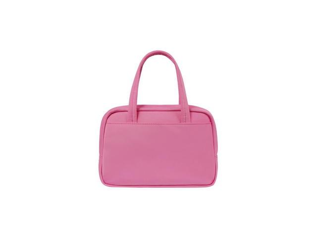 Stand Oil Stand Oil Pocket Tote Bag In Poly-Fabric Material With Logo Embroidery Detail Pink - view 3