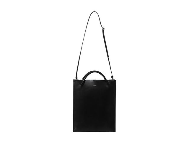 Stand Oil Stand Oil Portfolio Bag In Vegan Leather Black - view 3