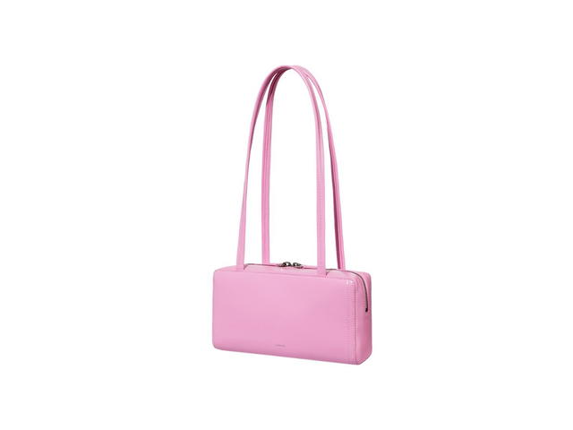 Stand Oil Stand Oil Post Bag In Vegan Leather Pink - view 2