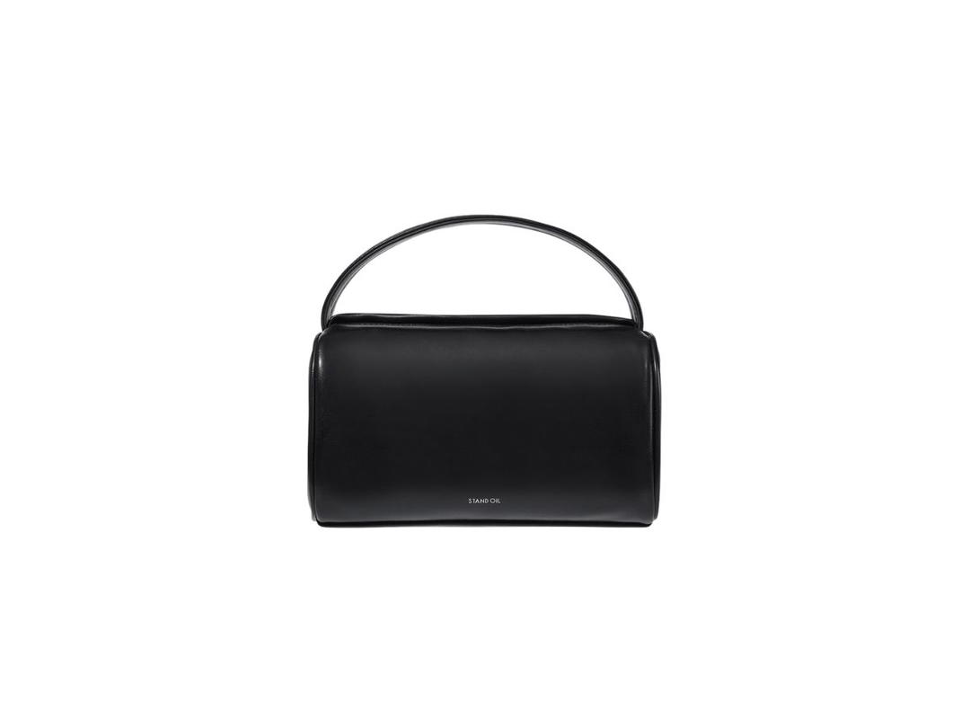 Stand Oil Stand Oil Radio Bag In Vegan Leather Black