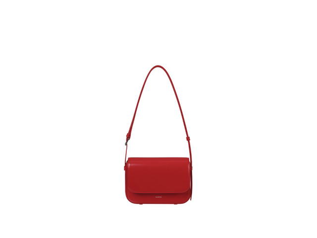 Stand Oil Stand Oil Riddle Bag In Vegan Leather Red - view 1