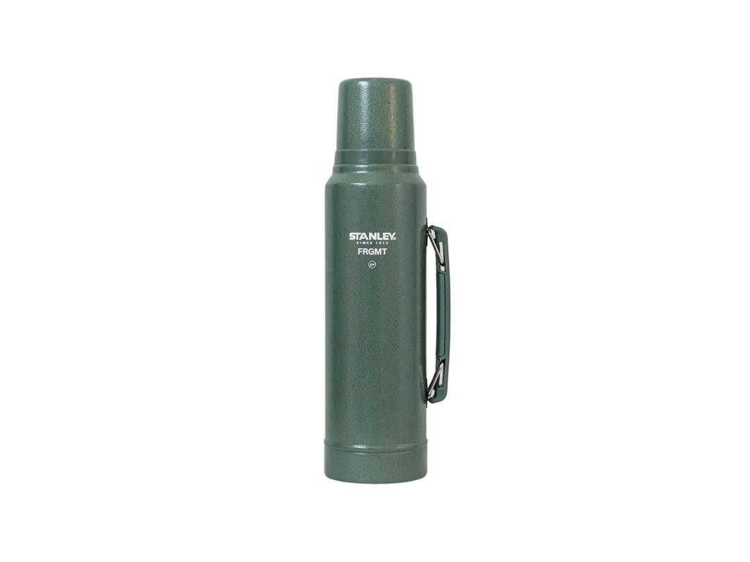 Fragment Stanley x FRGMT Classic Vacuum 1.0L Bottle Hammertone Green