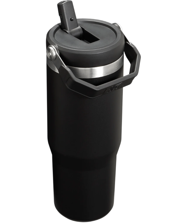 Stanley STANLEY 30OZ ICEFLOW FLIPSTRAW TUMBLER BLACK 2.0 - view 2